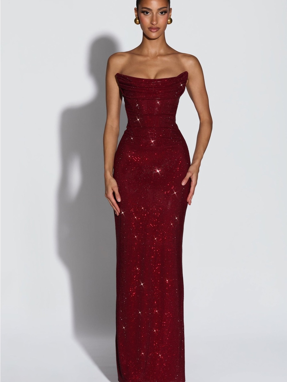 Mirabella Baby Boo Maxi Red Dress